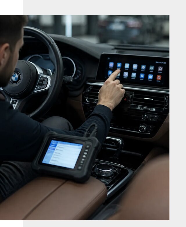 Установка приложений и мультимедиа сервисов BMW в Ялте