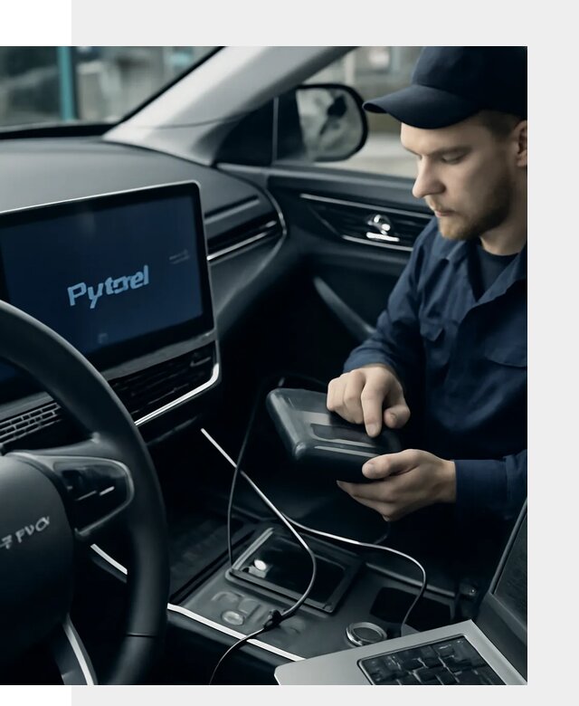 Русификация автомобилей Jetour с адаптацией меню в Ялте