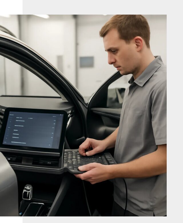 Русификация мультимедиа автомобилей Lynk Co в Ялте