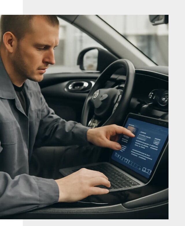 Русификация приборной панели автомобиля Lynk Co в Ялте