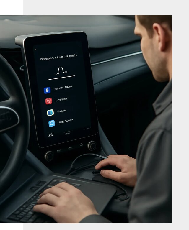Установка приложений Lynk Co на автомобиль в Ялте
