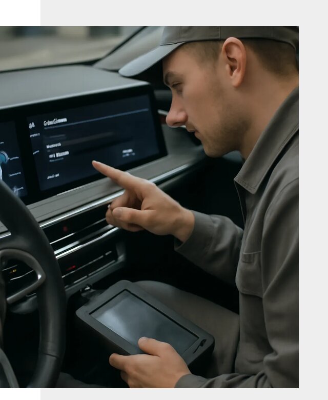 Русификация приборной панели автомобиля Voyah в Ялте