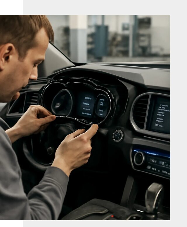 Русификация приборной панели автомобилей Hyundai в Ялте