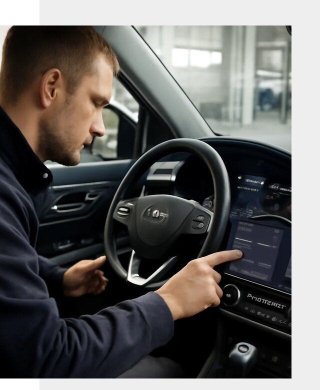 Русификация SsangYong Korando в Ялте под ключ для авто