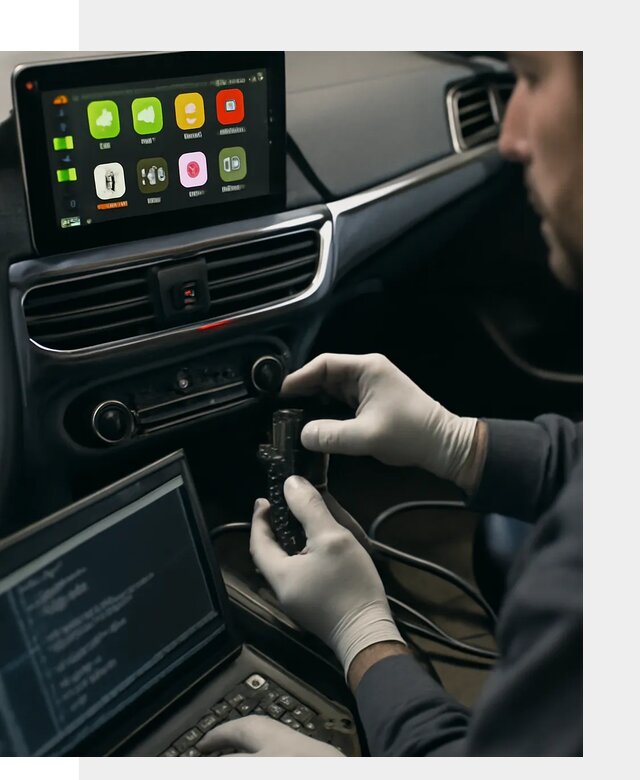 Активация Apple CarPlay в Ялте для штатной мультимедиа