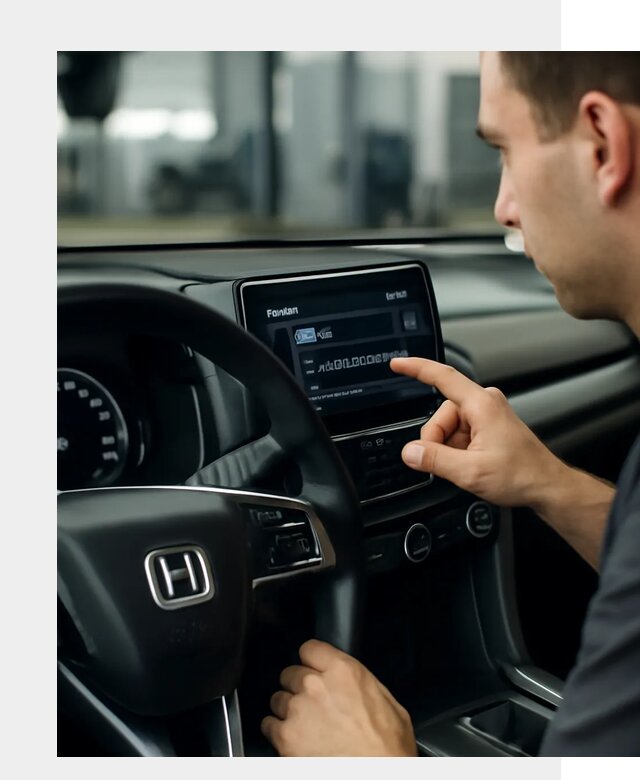 Русификация панели приборов Honda в Ялте по цене 5108 ФастМобиль-Ялт