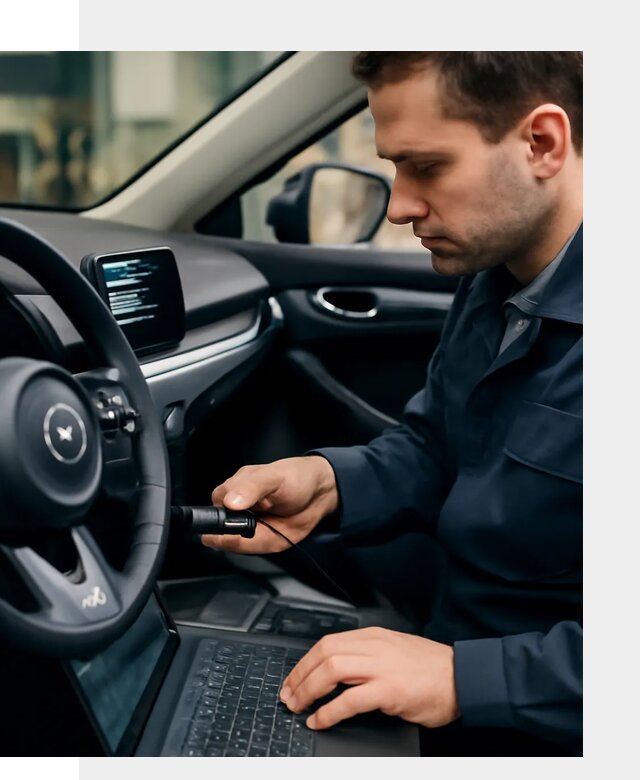 Русификация приборной панели автомобилей Mazda в Ялте
