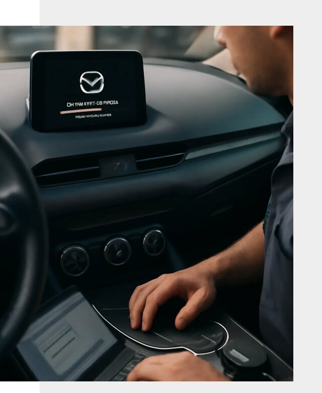 Установка приложений Mazda на мультимедийную систему в Ялте