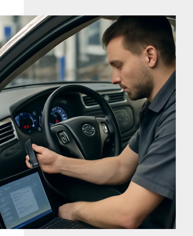 Русификация приборной панели Nissan для авто в Ялте