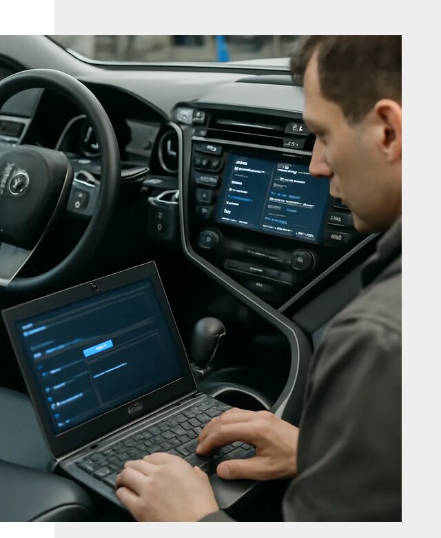 Русификация Toyota Camry 80 для мультимедиа в Ялте