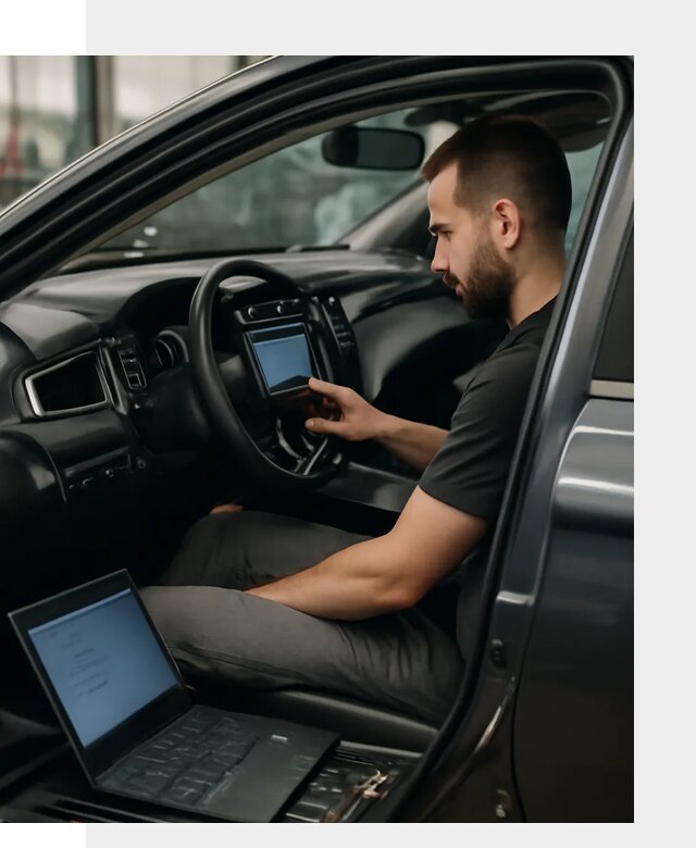 Русификация Toyota Camry 70 75 USA под ключ в Ялте