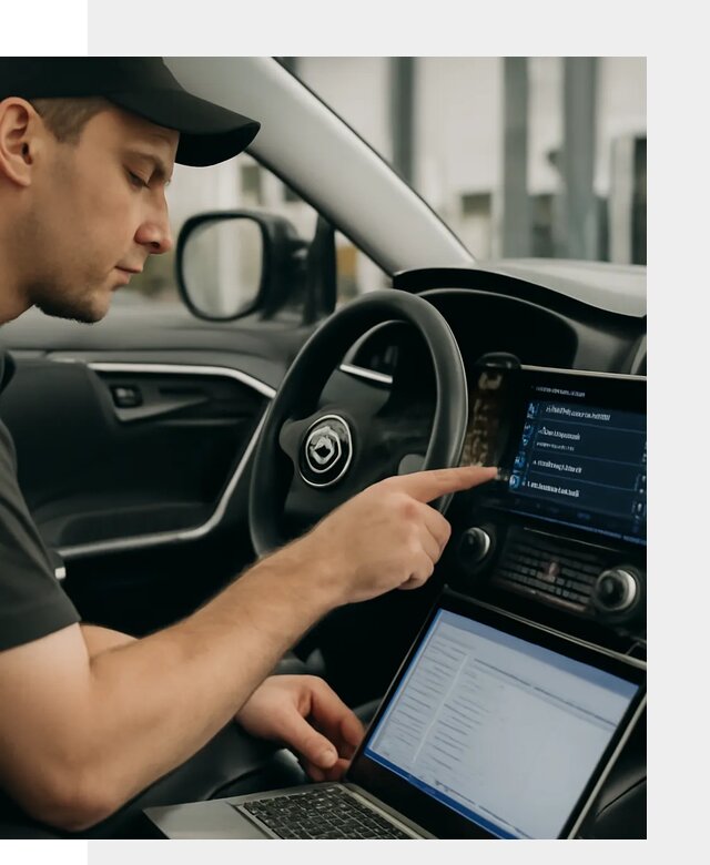 Русификация мультимедиа Toyota для автомобилей в Ялте