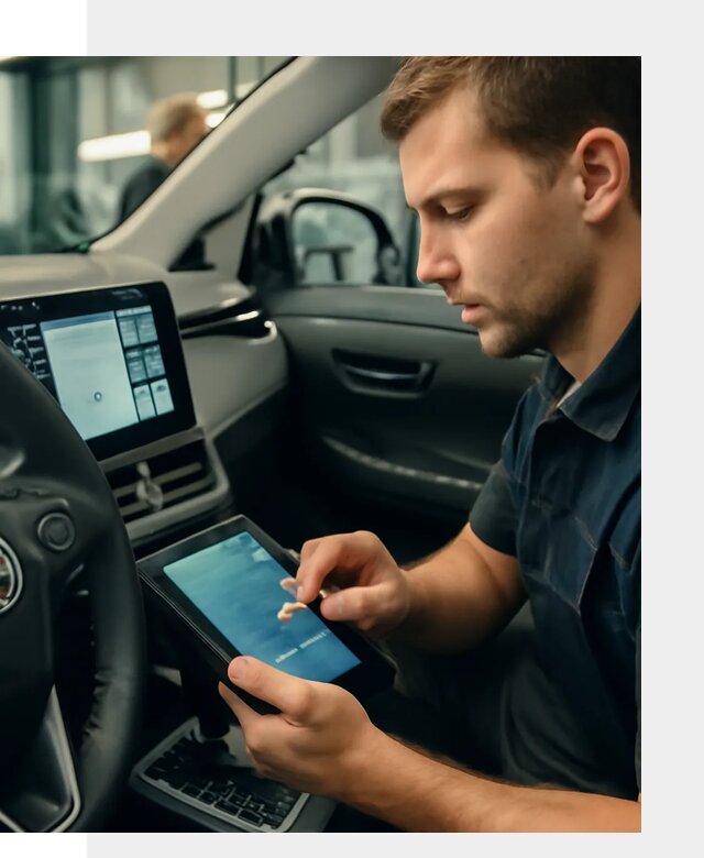 Установка приложений Toyota на мультимедиа в Ялте